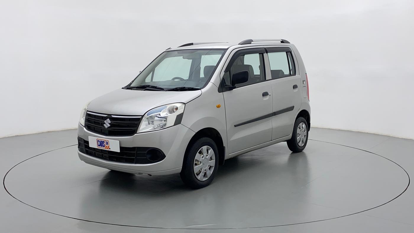 2012 Maruti Wagon R 1.0 LXI CNG, CNG, Manual, 87,309 km, Left Front Diagonal