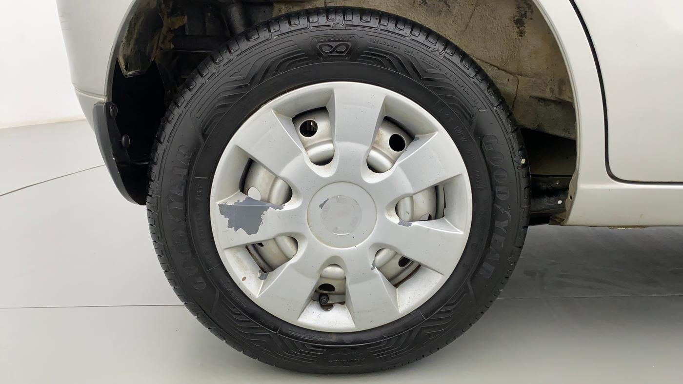 2012 Maruti Wagon R 1.0 LXI CNG, CNG, Manual, 87,309 km, Right Rear Wheel