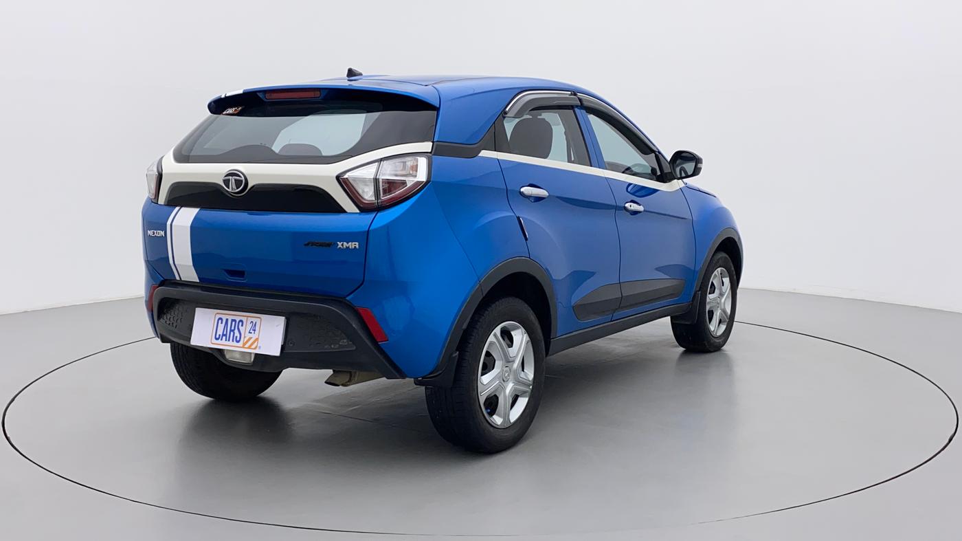 2019 Tata NEXON XMA DIESEL, Diesel, Automatic, 45,982 km, Right Back Diagonal