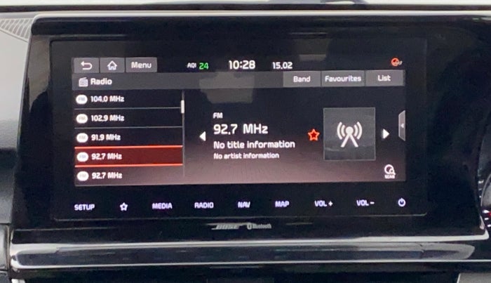 2019 KIA SELTOS GTX PLUS 1.4 PETROL, Petrol, Manual, 68,007 km, Infotainment System