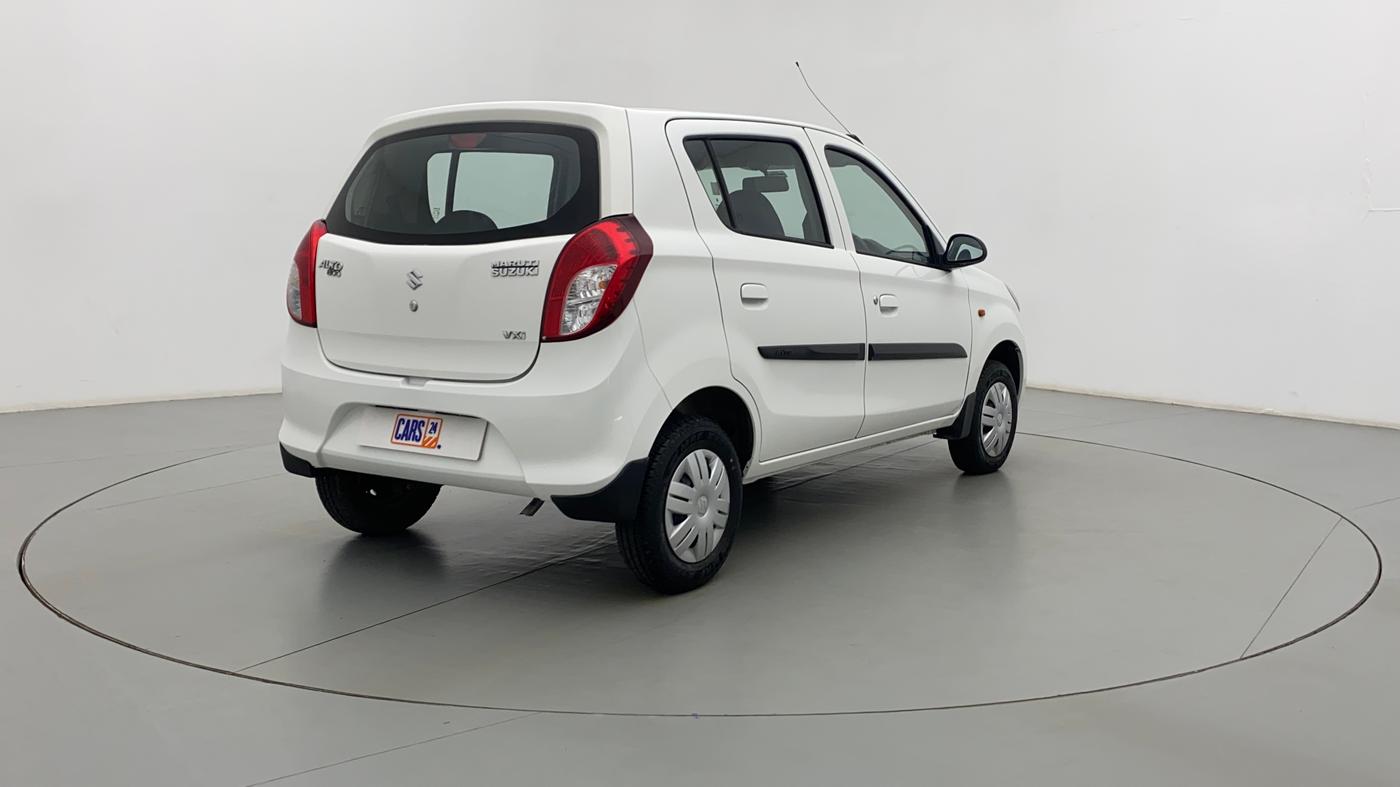 2017 Maruti Alto 800 VXI, Petrol, Manual, 12,932 km, Right Back Diagonal (45- Degree) View