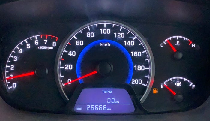 2014 Hyundai Grand i10 SPORTZ 1.2 KAPPA VTVT, Petrol, Manual, 26,760 km, Odometer Image