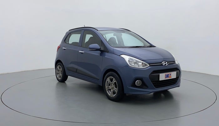 2014 Hyundai Grand i10 SPORTZ 1.2 KAPPA VTVT, Petrol, Manual, 26,760 km, Right Front Diagonal