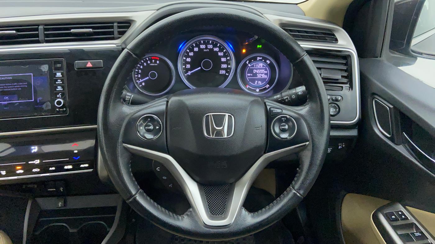 2017 Honda City VX MT PETROL, Petrol, Manual, 42,257 km, Steering Wheel Close Up