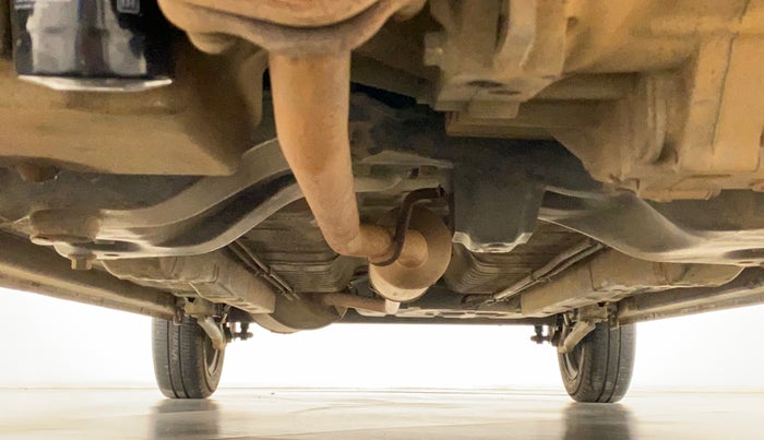 2014 Maruti Wagon R 1.0 VXI, Petrol, Manual, 92,739 km, Front Underbody