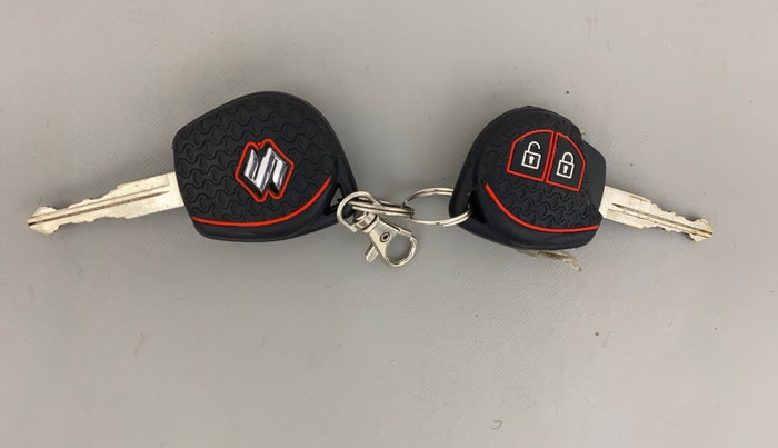 2018 Maruti Wagon R 1.0 VXI + (O) AMT, Petrol, Automatic, 48,749 km, Key Close Up