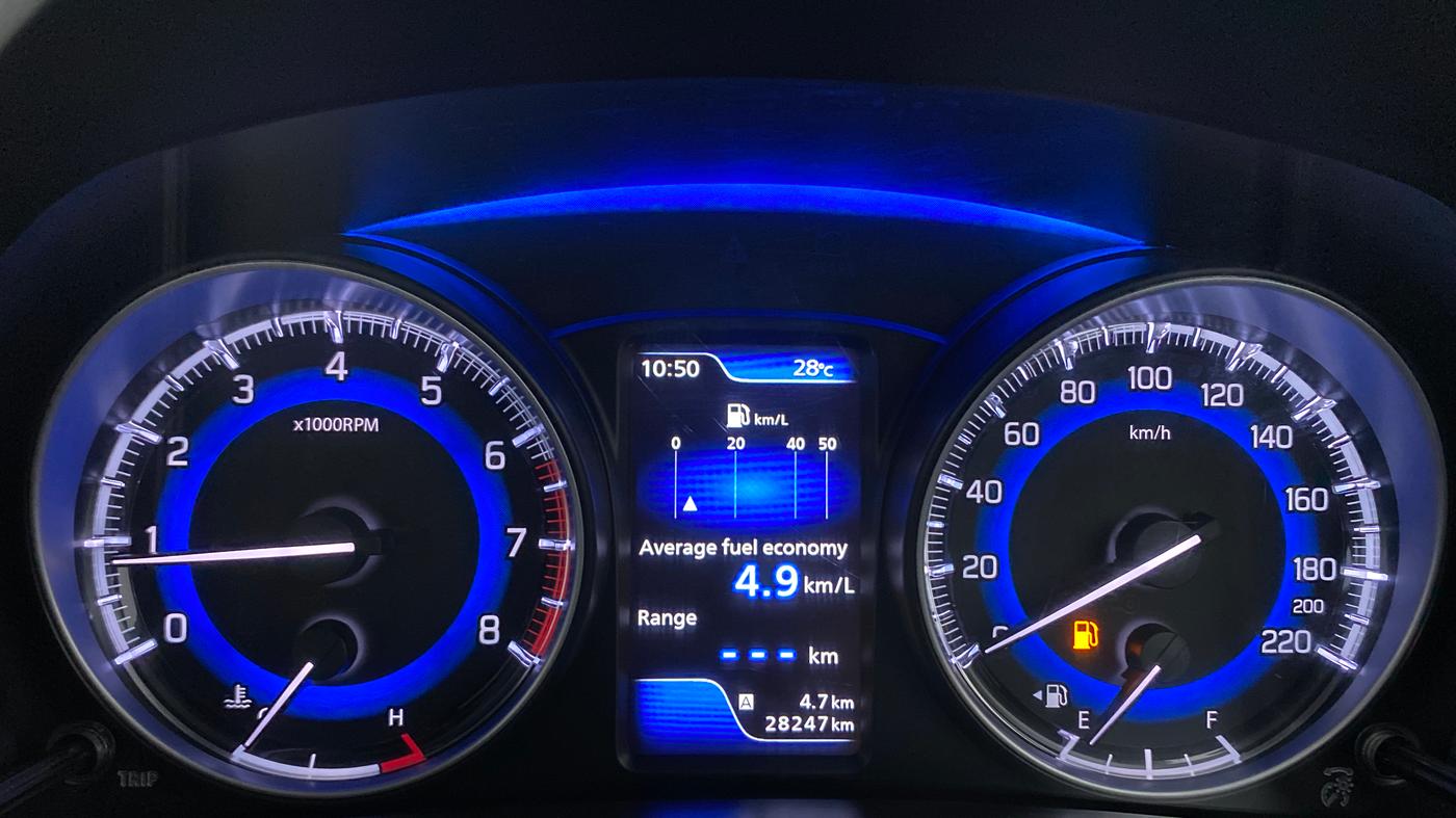 2021 Toyota Glanza G, Petrol, Manual, 28,246 km, Odometer Image
