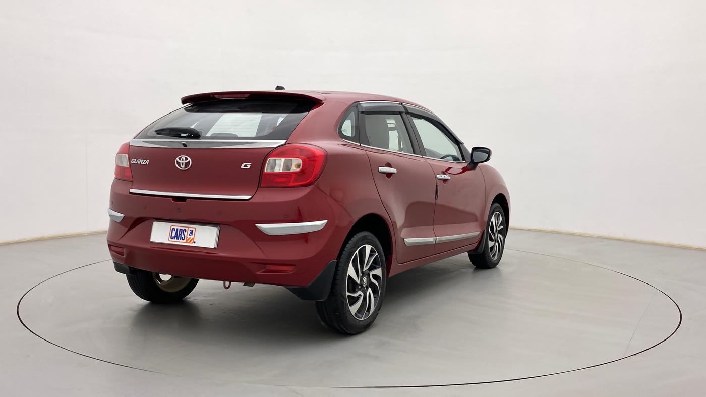 2021 Toyota Glanza G, Petrol, Manual, 28,246 km, Right Back Diagonal