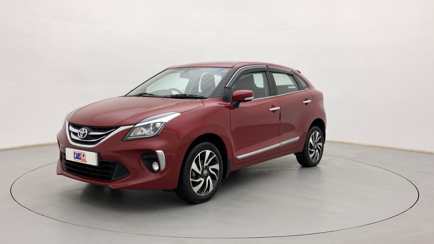2021 Toyota Glanza G, Petrol, Manual, 28,246 km, Left Front Diagonal