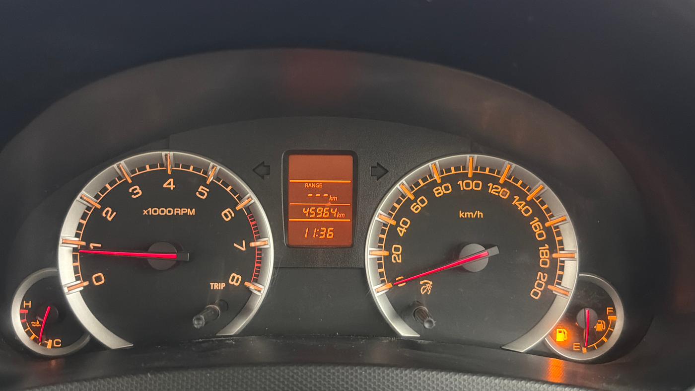 2013 Maruti Swift Dzire VXI, Petrol, Manual, 45,913 km, Odometer Image