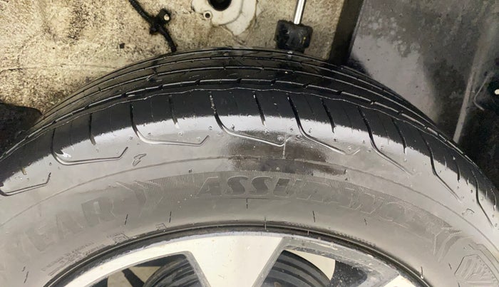 2023 Tata PUNCH ACCOMPLISHED DAZZLE SUNROOF CNG MT, CNG, Manual, 12,238 km, Left Rear Tyre Tread
