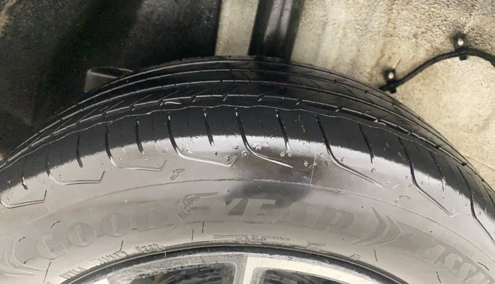 2023 Tata PUNCH ACCOMPLISHED DAZZLE SUNROOF CNG MT, CNG, Manual, 12,238 km, Right Rear Tyre Tread