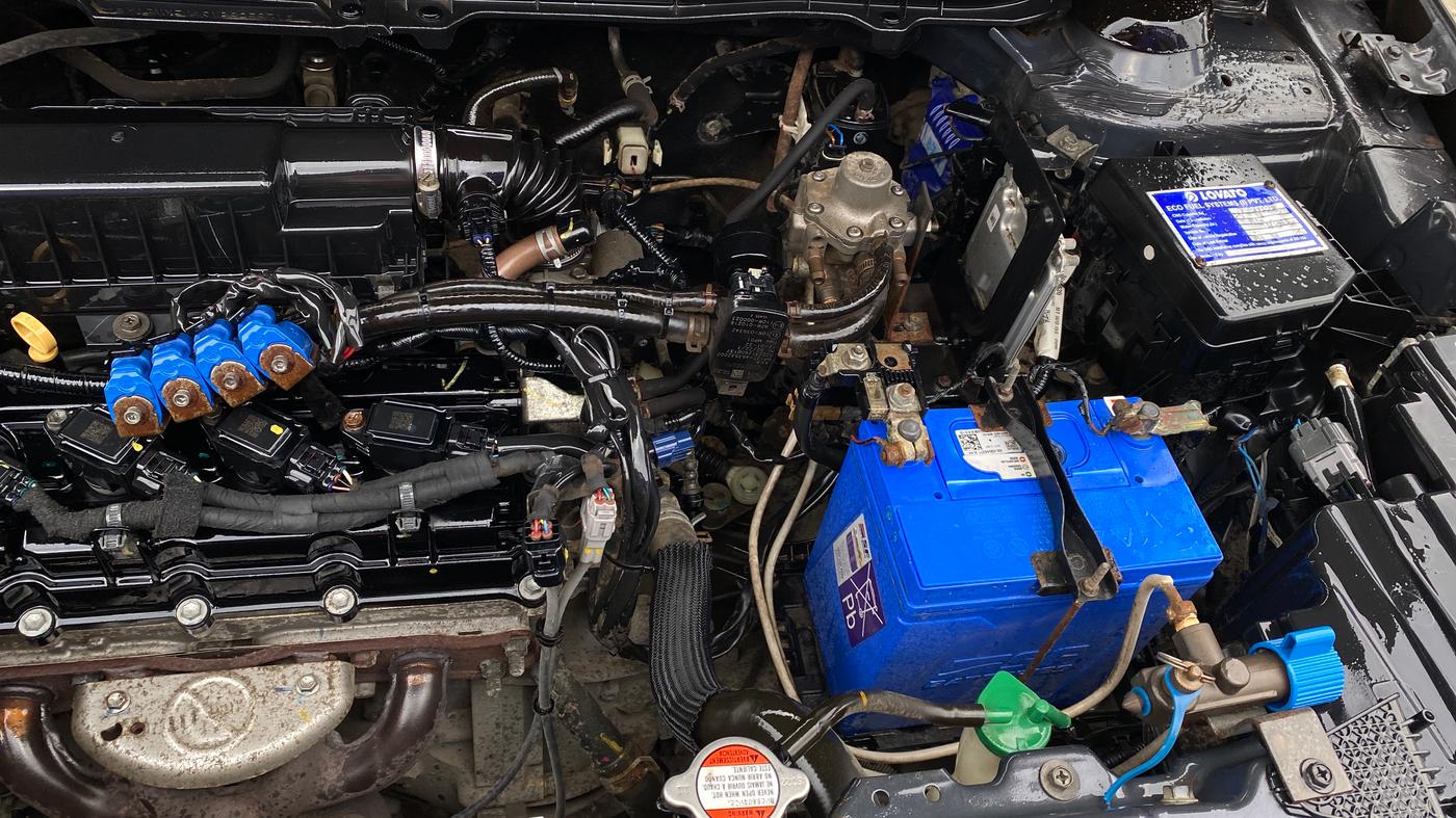2022 Maruti Vitara Brezza VXI, CNG, Manual, 69,439 km, Engine View - Left