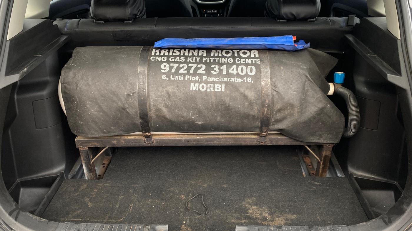 2022 Maruti Vitara Brezza VXI, CNG, Manual, 69,439 km, Boot Inside