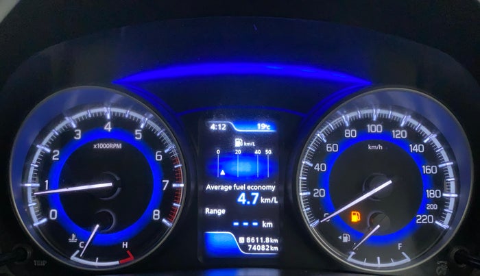 2020 Maruti Baleno ZETA PETROL 1.2, Petrol, Manual, 74,081 km, Odometer Image