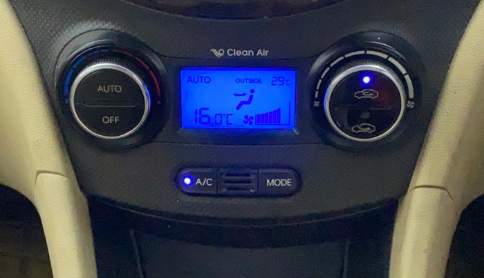 2012 Hyundai Verna FLUIDIC 1.6 VTVT SX, Petrol, Manual, 85,385 km, Automatic Climate Control