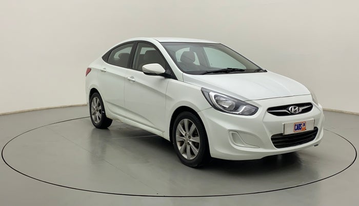 2012 Hyundai Verna FLUIDIC 1.6 VTVT SX, Petrol, Manual, 85,385 km, Right Front Diagonal
