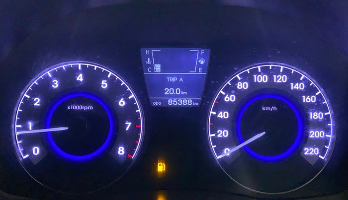 2012 Hyundai Verna FLUIDIC 1.6 VTVT SX, Petrol, Manual, 85,385 km, Odometer Image