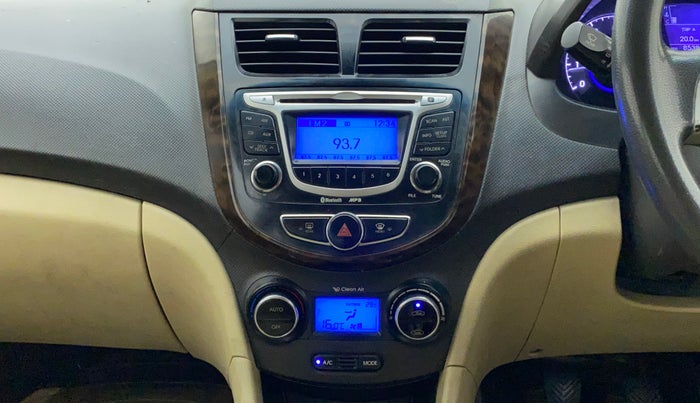 2012 Hyundai Verna FLUIDIC 1.6 VTVT SX, Petrol, Manual, 85,385 km, Air Conditioner