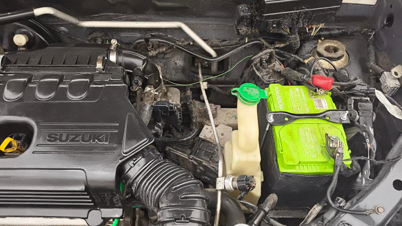 2019 Maruti Alto K10 VXI (O) AMT, Petrol, Automatic, 29,516 km, Engine View - Left