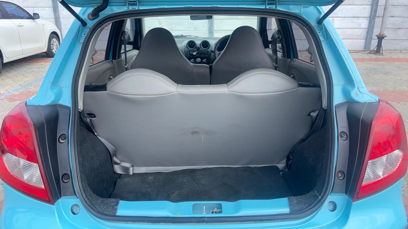 2014 Datsun Go T, Petrol, Manual, 46,466 km, Boot Inside