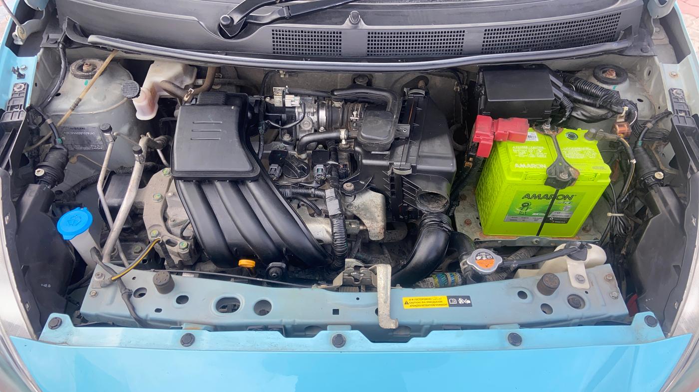 2014 Datsun Go T, Petrol, Manual, 46,466 km, Engine View