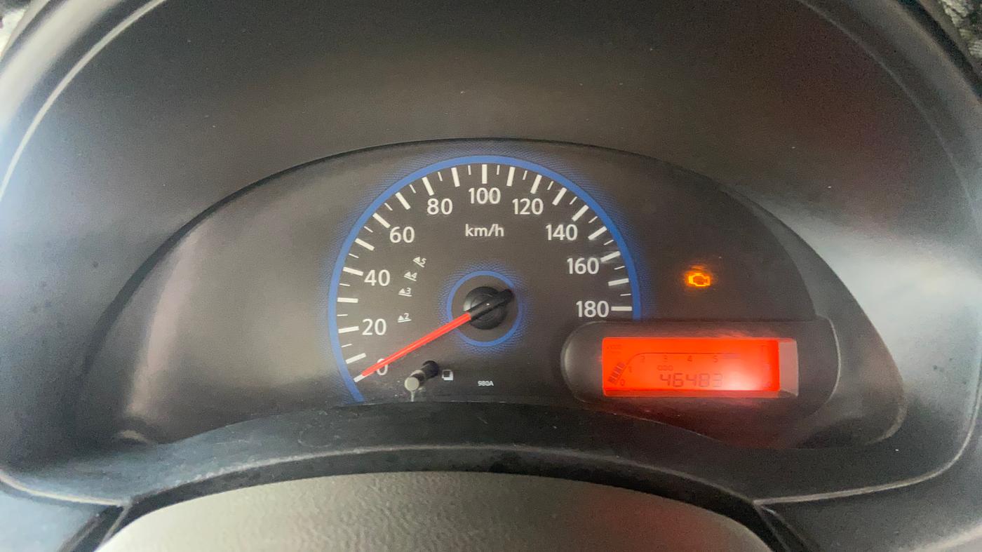 2014 Datsun Go T, Petrol, Manual, 46,466 km, Odometer Image