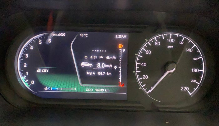 2019 Tata Harrier XZ 2.0L, Diesel, Manual, 96,749 km, Odometer Image
