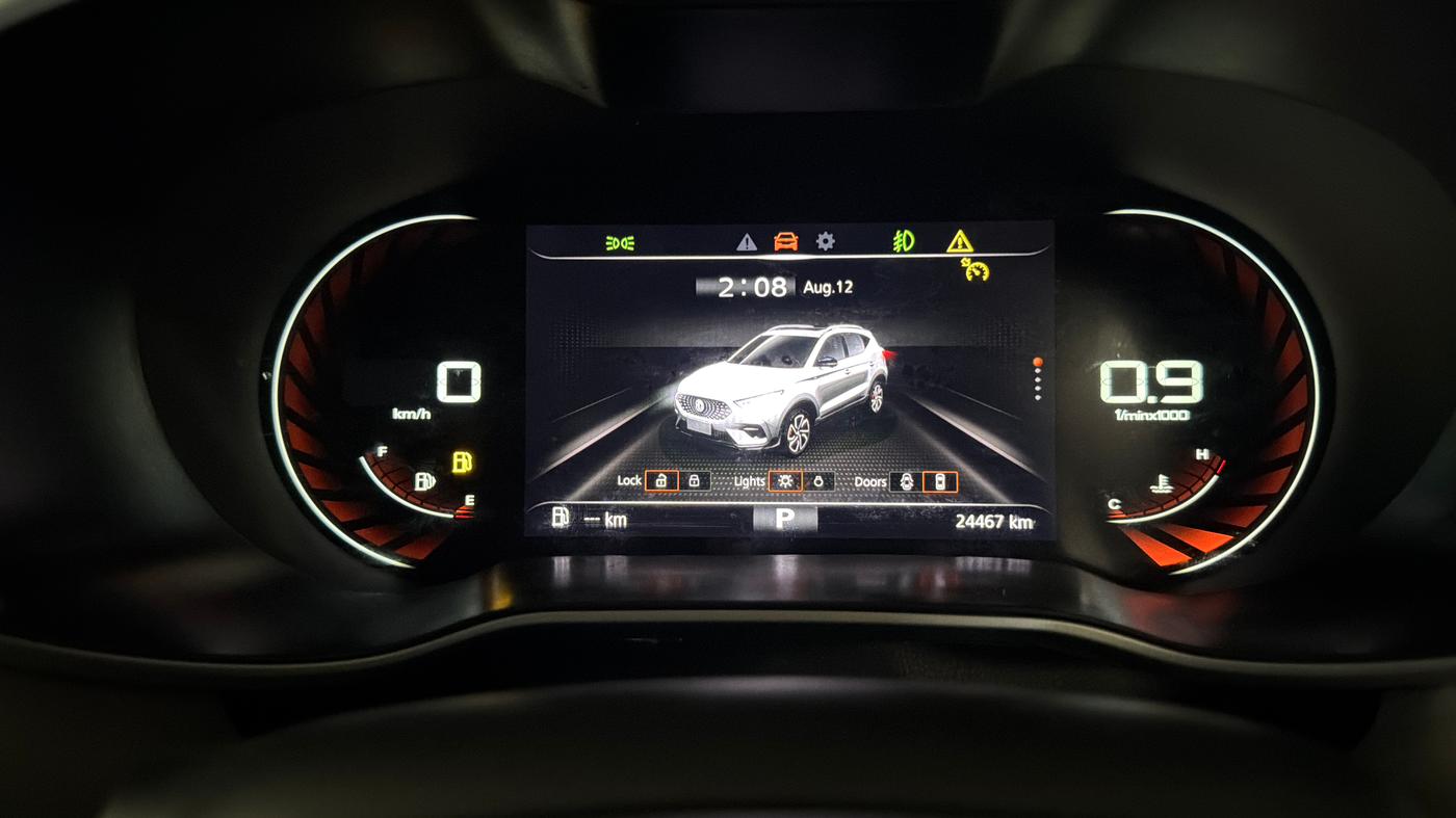 2024 MG ASTOR Select 1.5 CVT (Ivory), Petrol, Automatic, 24,466 km, Odometer Image