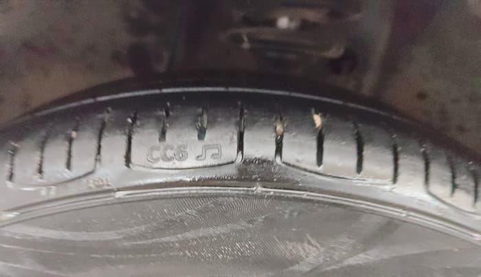 2018 Maruti IGNIS ALPHA 1.2 AMT, Petrol, Automatic, 68,474 km, Left Front Tyre Tread