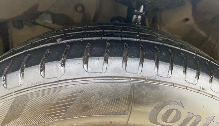 2017 Honda City 1.5L I-VTEC V MT, Petrol, Manual, 1,13,594 km, Left Front Tyre Tread