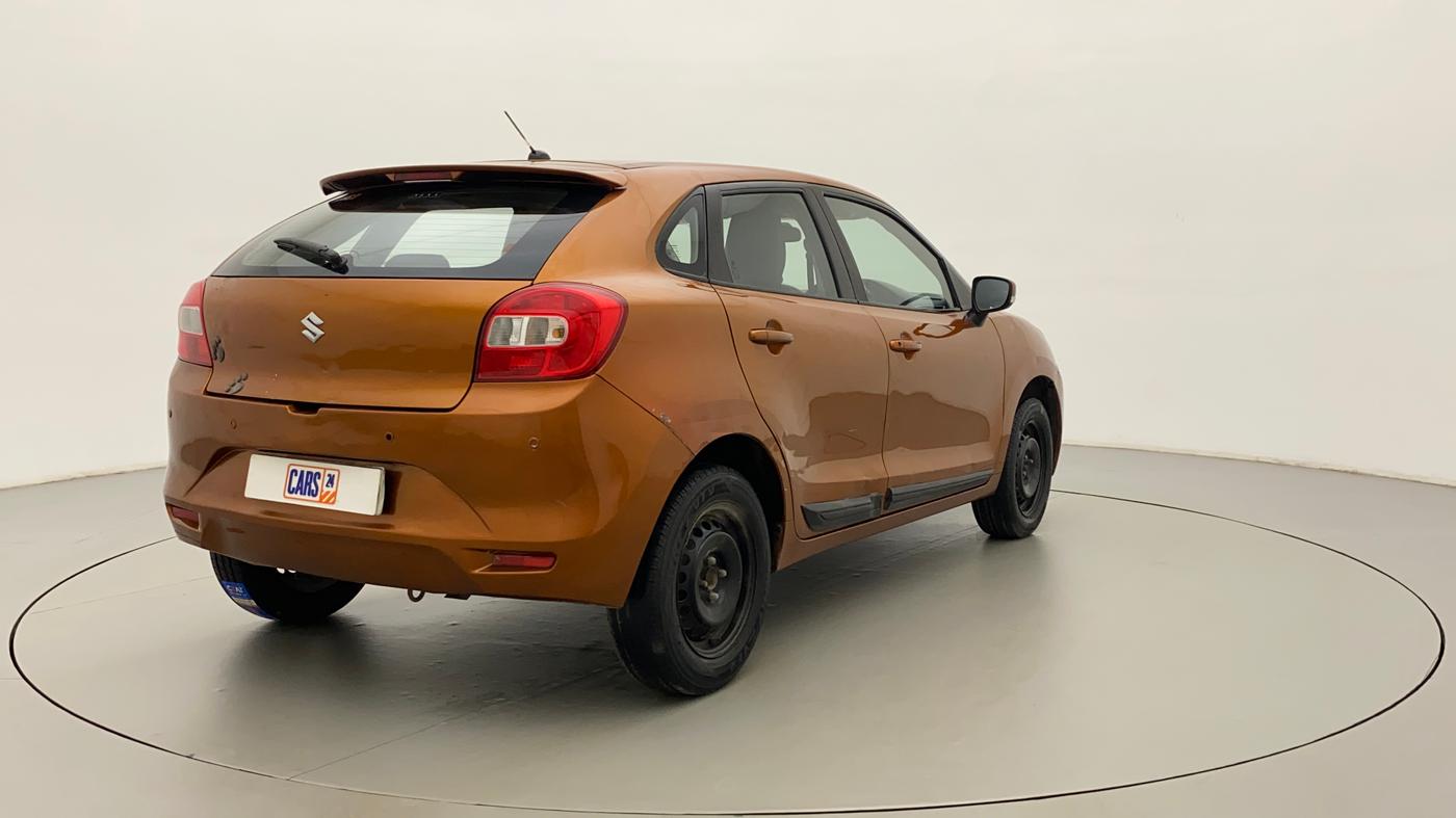 2015 Maruti Baleno DELTA PETROL 1.2, Petrol, Manual, 68,798 km, Right Back Diagonal