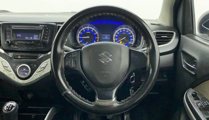 2015 Maruti Baleno DELTA PETROL 1.2, Petrol, Manual, 68,798 km, Steering Wheel Close Up