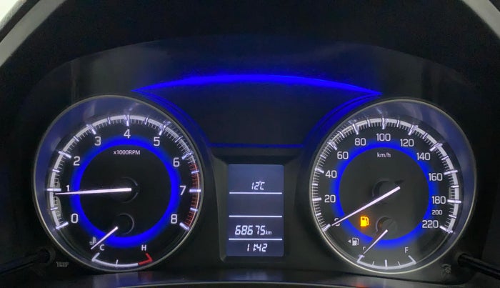 2015 Maruti Baleno DELTA PETROL 1.2, Petrol, Manual, 68,798 km, Odometer Image