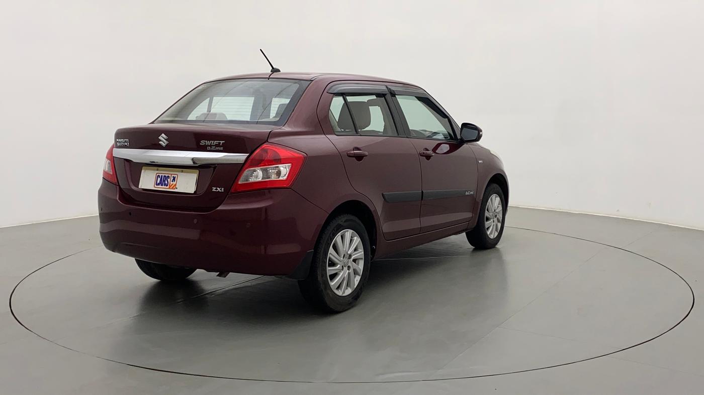 2015 Maruti Swift Dzire ZXI, Petrol, Manual, 54,899 km, Right Back Diagonal