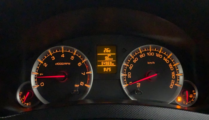 2015 Maruti Swift Dzire ZXI, Petrol, Manual, 54,899 km, Odometer Image