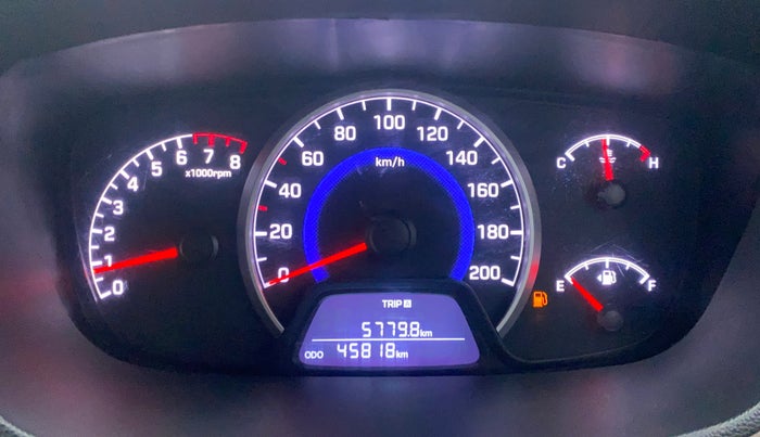 2020 Hyundai Grand i10 SPORTZ 1.2 KAPPA VTVT, Petrol, Manual, 45,776 km, Odometer Image