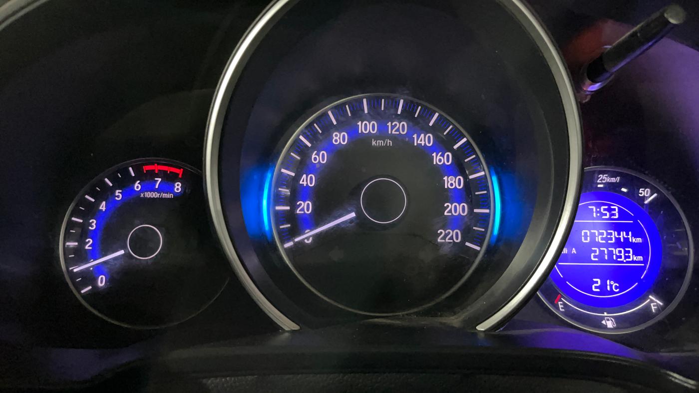 2019 Honda Jazz 1.2L I-VTEC V, Petrol, Manual, 72,352 km, Odometer Image