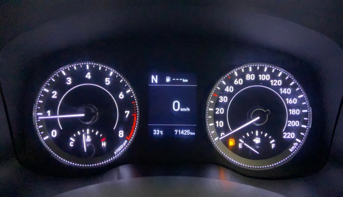 2019 Hyundai VENUE SX PLUS 1.0 TURBO DCT, Petrol, Automatic, 71,414 km, Odometer Image