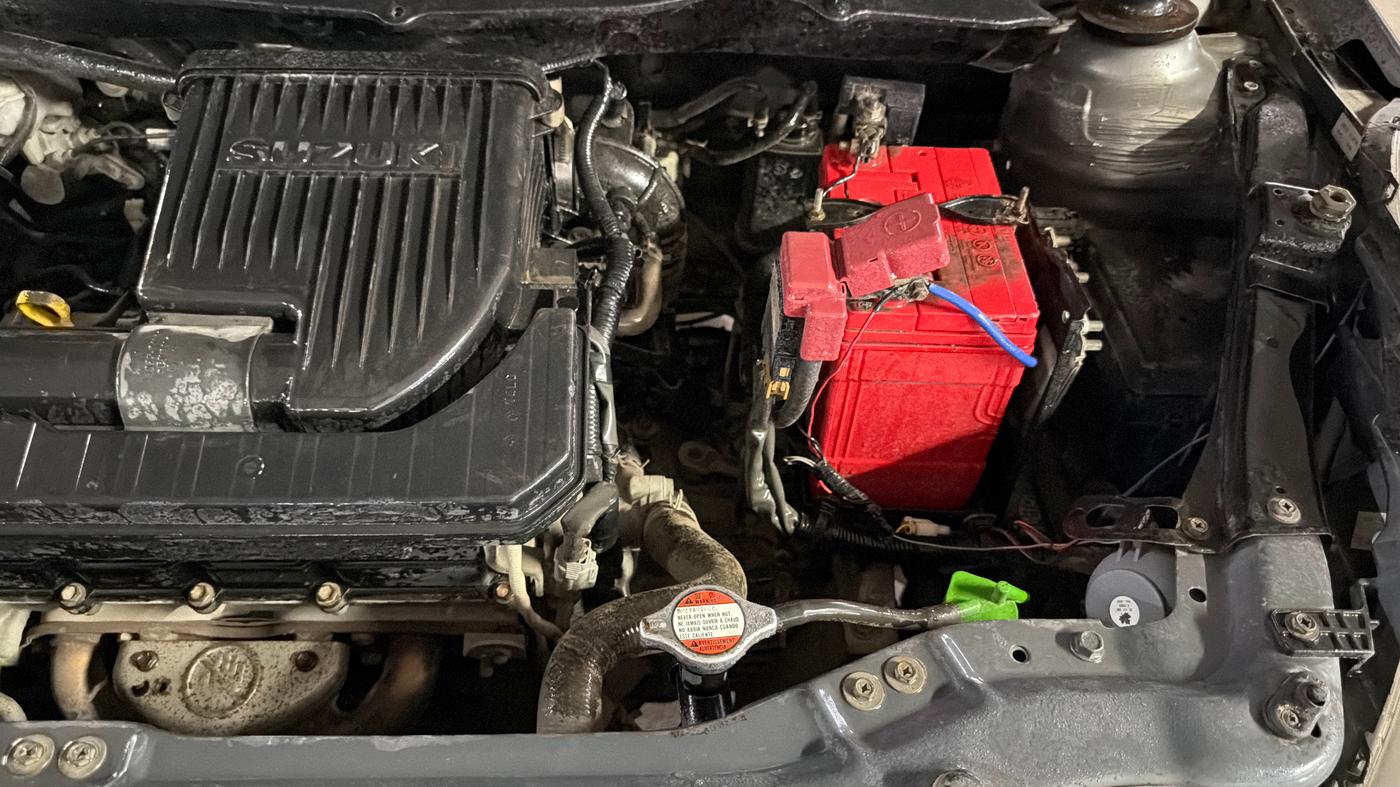 2015 Maruti Swift LXI, Petrol, Manual, 55,184 km, Engine View - Left