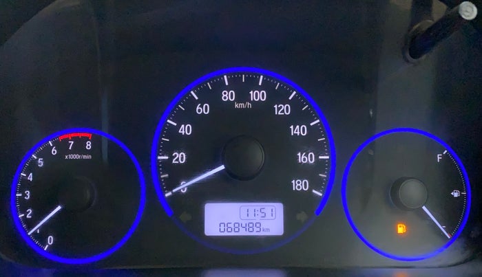 2017 Honda Amaze 1.2L I-VTEC S, CNG, Manual, 68,487 km, Odometer Image