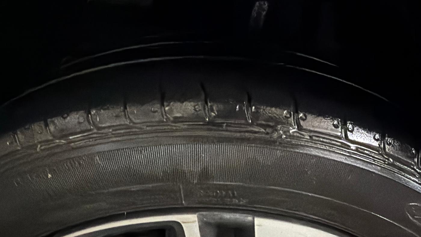 2020 Tata TIGOR XZ PLUS PETROL, Petrol, Manual, 44,457 km, Left Front Tyre Tread