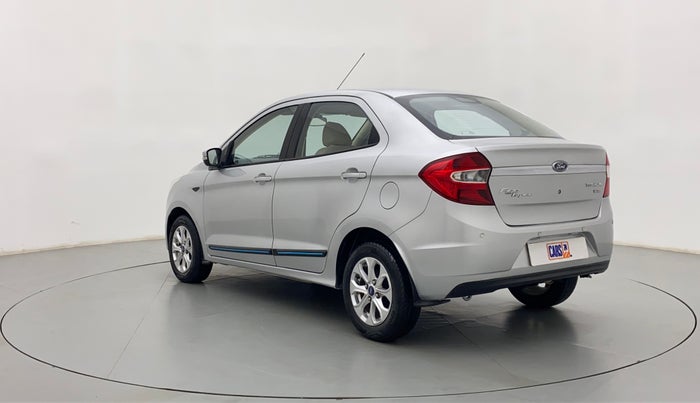 2017 Ford Figo Aspire 1.2 TITANIUM PETROL, Petrol, Manual, 27,782 km, Left Back Diagonal (45- Degree) View