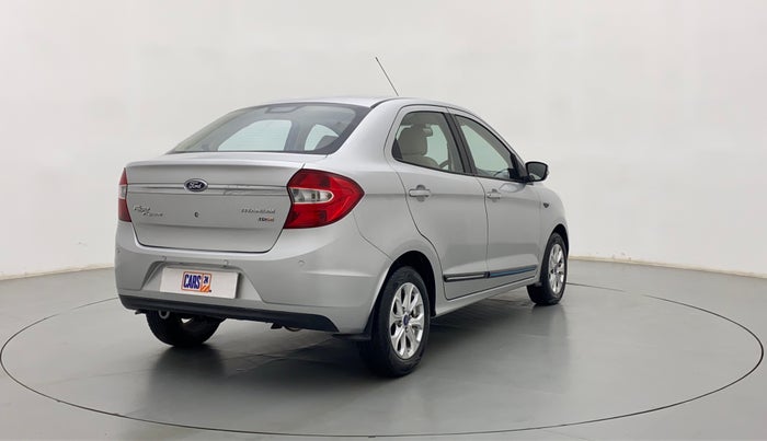 2017 Ford Figo Aspire 1.2 TITANIUM PETROL, Petrol, Manual, 27,782 km, Right Back Diagonal (45- Degree) View