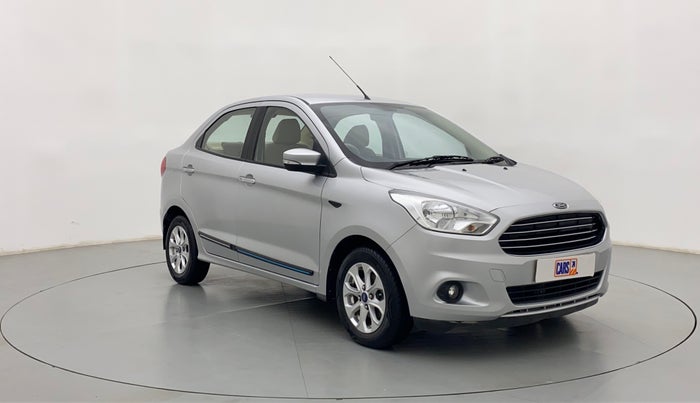 2017 Ford Figo Aspire 1.2 TITANIUM PETROL, Petrol, Manual, 27,782 km, Right Front Diagonal (45- Degree) View