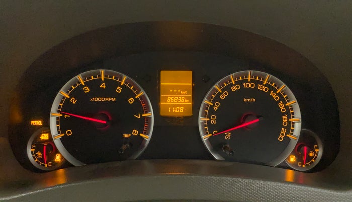 2014 Maruti Ertiga VXI CNG, CNG, Manual, 86,836 km, Odometer Image