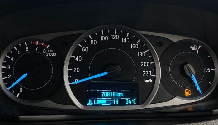 2018 Ford FREESTYLE TITANIUM PLUS 1.2 PETROL, Petrol, Manual, 70,815 km, Odometer Image