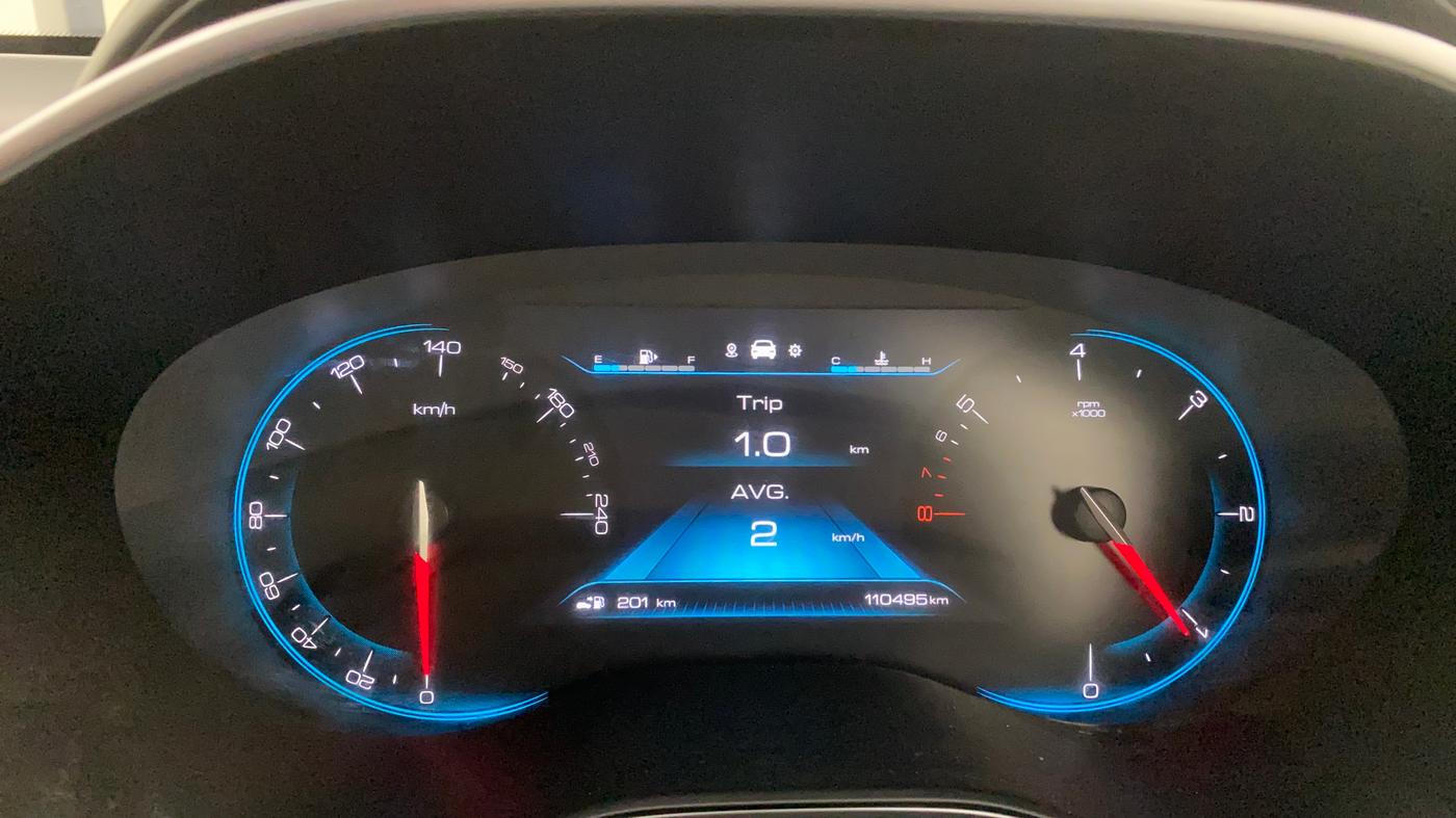 2020 MG HECTOR PLUS SHARP 1.5 PETROL TURBO HYBRID MT 6-STR, Petrol, Manual, 1,10,643 km, Odometer Image