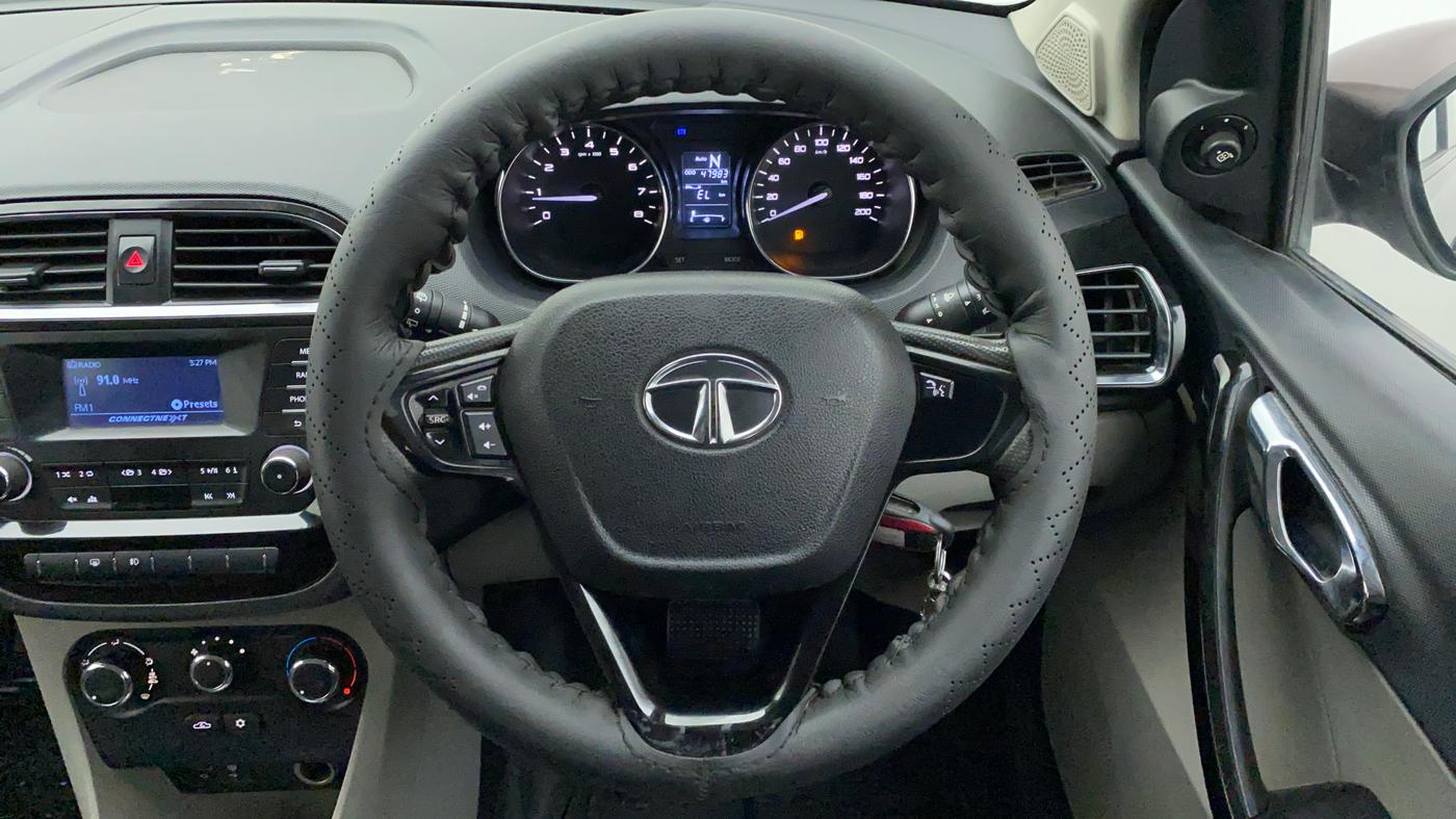 2018 Tata Tiago XZA PETROL, Petrol, Automatic, 1 km, Steering Wheel Close Up