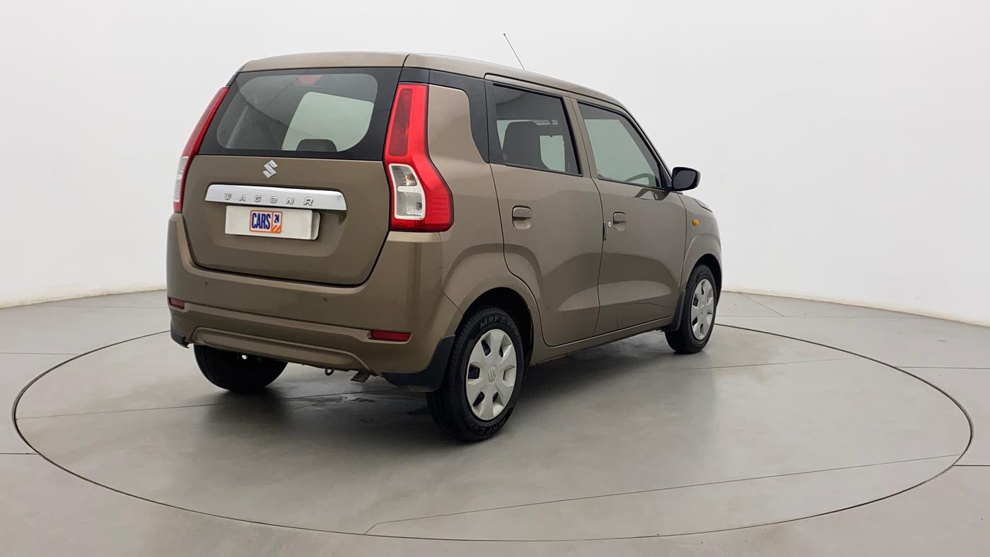 2019 Maruti New Wagon-R VXI 1.0, Petrol, Manual, 39,700 km, Right Back Diagonal